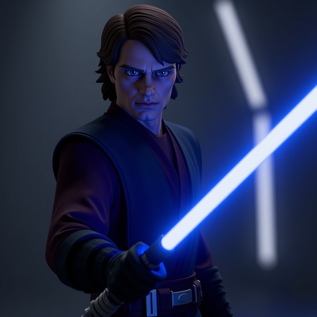 2019-CGI,3D, TCWAK,  Anakin Skywalker, star w-flux1-dev-1912641410.png